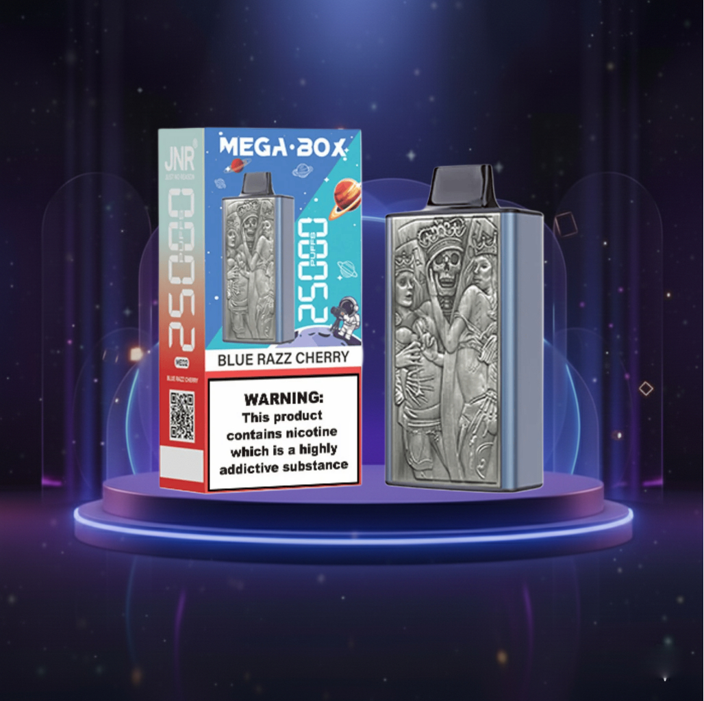 Jednorazówki JNR Mega Box 25K Blue Razz Cherry